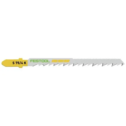 Begränsat antal Festool WOOD CURVES S 75/4 K/20 Sticksågsblad
